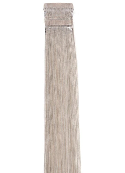 20 Zoll Remy Tape Haarverlängerungen Silber