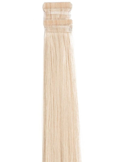 24 Zoll Remy Tape-Haarverlängerungen – Platinblond