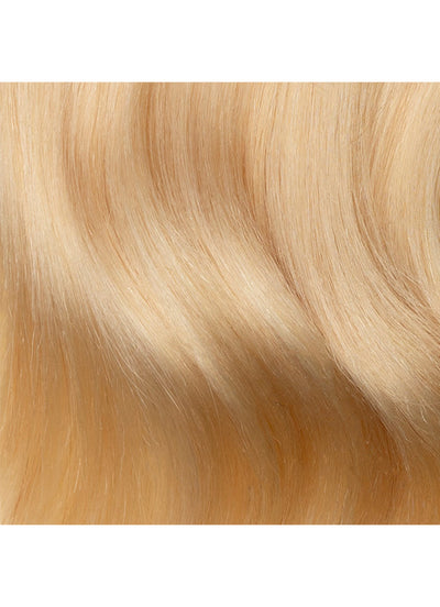 22palcové halo prodloužení vlasů #613 vybělená blond
