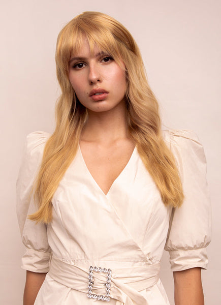 Frange à clipser #16 Blond doré clair