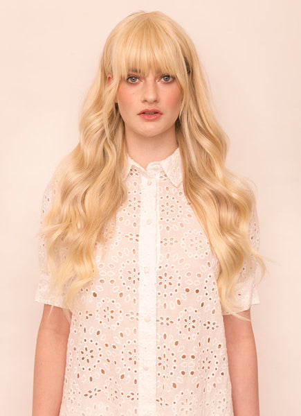 Frange à clipser #60 Blond clair