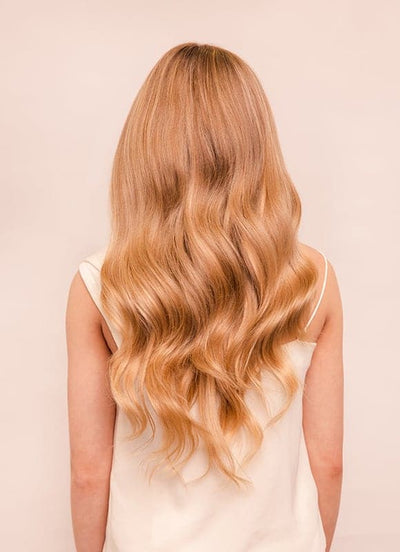 Clip-in One Piece Volumiser – Helles Goldblond