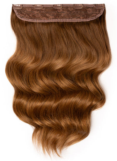 Clip-in One Piece Volumiser – Dunkelbraun bis Mittelbraun Ombré