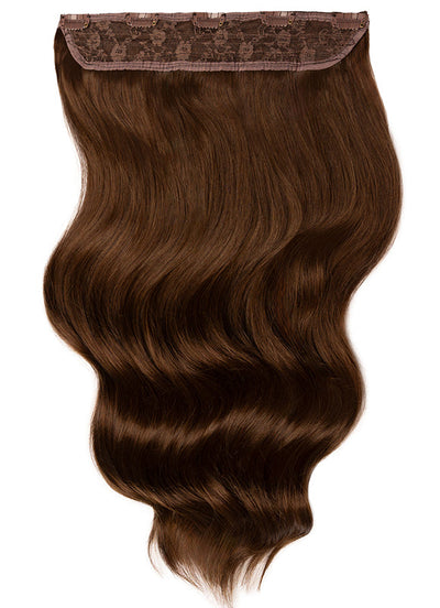 Clip-in One Piece Volumiser – Dunkelbraun