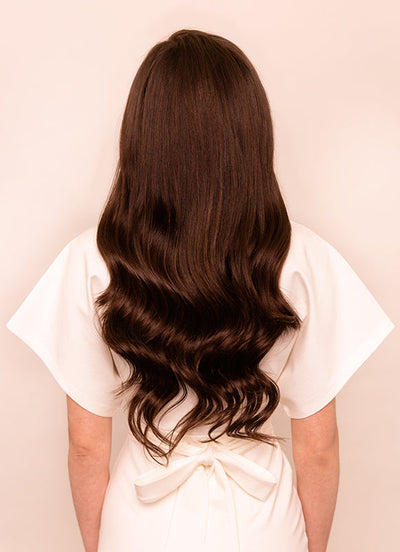 Clip-in One Piece Volumiser – Dunkelbraun