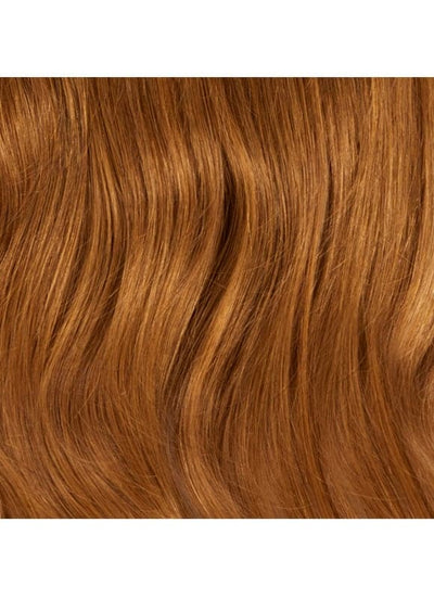 Extensões de Cabelo com Micro Contas de 20 Polegadas / I-Tip #6 Castanho Castanho Claro