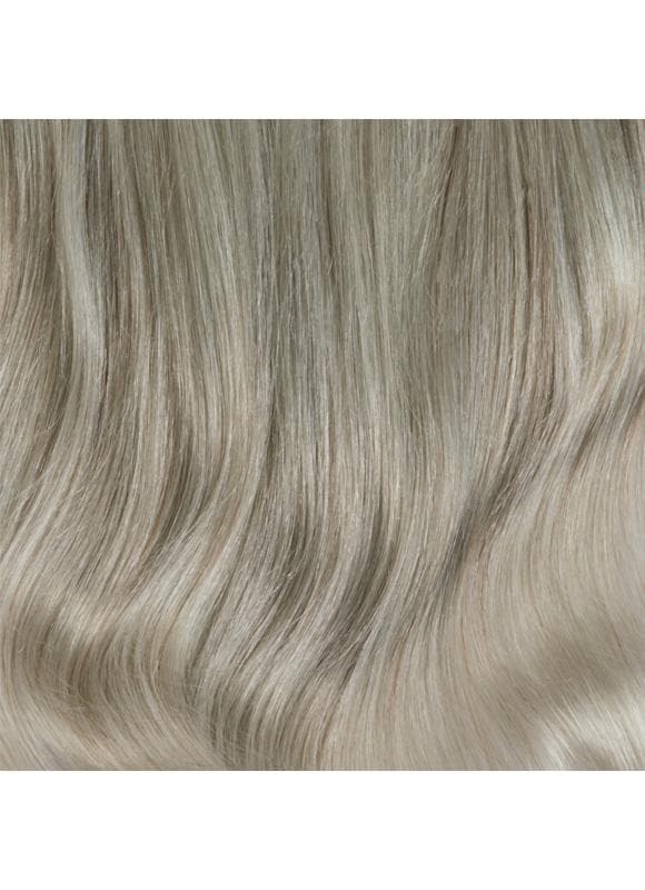 Extensiones de cabello micro-loop de 20 pulgadas #Plata