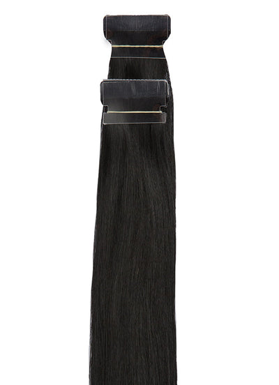 Extensiones de cabello con cinta de 24 pulgadas #1 Negro azabache