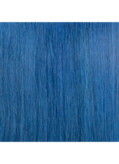20 tommer microbead stick/I-tip hår extensions #blå