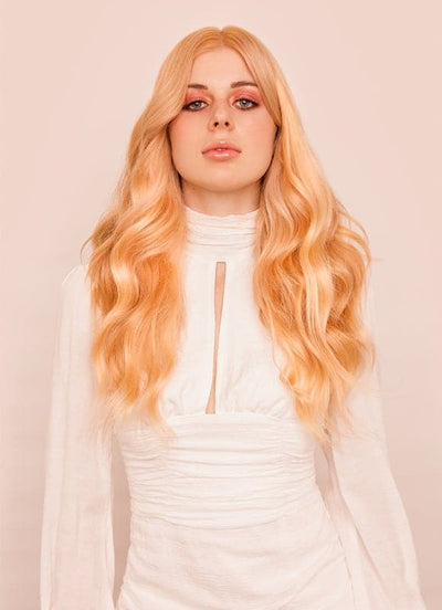 20 tommers microbead-stav / I-tip hårforlengelser #27 Jordbærblond